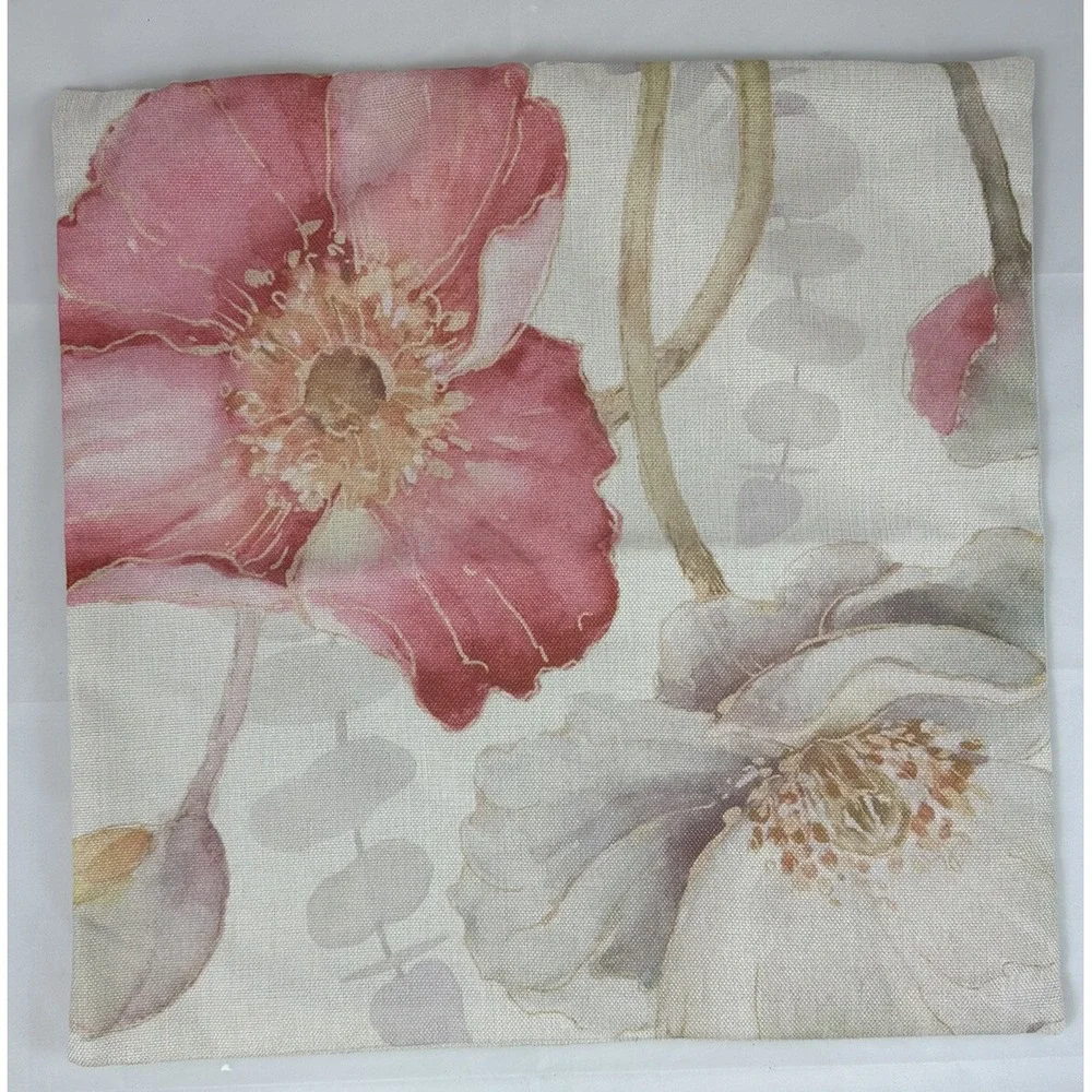 Floral Decorative Pillow Covers Sofa/Bed Set 6 17